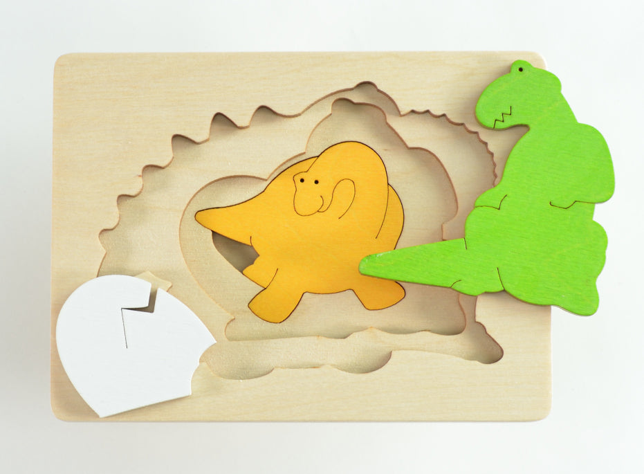 3重パズル 恐竜