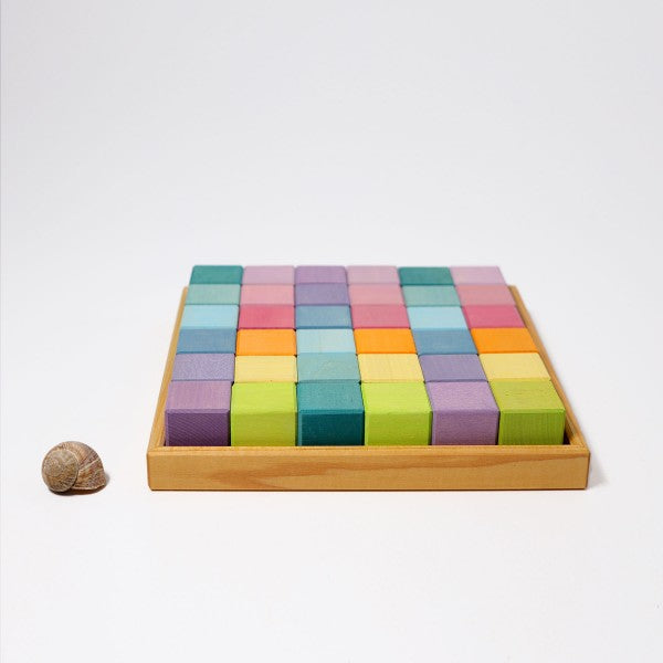 グリムス にじのキューブパステル・小・36pcs