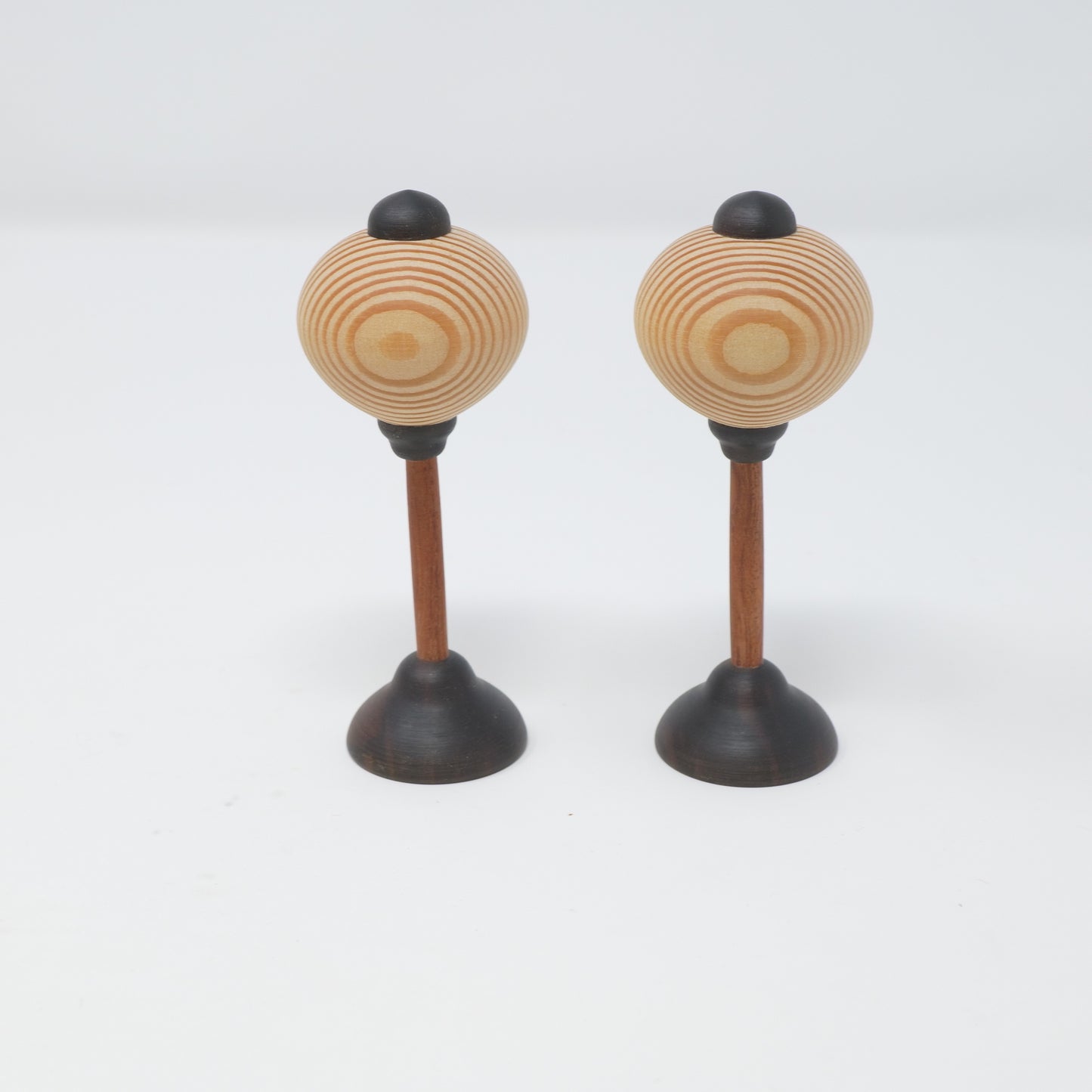 【ろくろ細工の三浦木地 ：雛人形】ひな一段セット 新 コクタン（限定品）