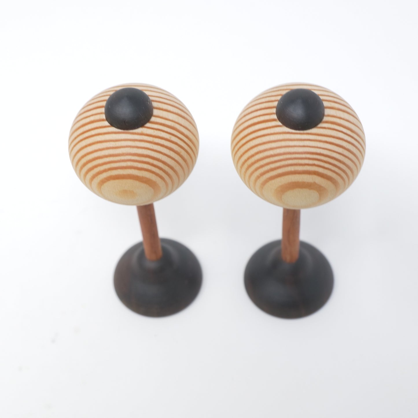 【ろくろ細工の三浦木地 ：雛人形】ひな一段セット 新 コクタン（限定品）